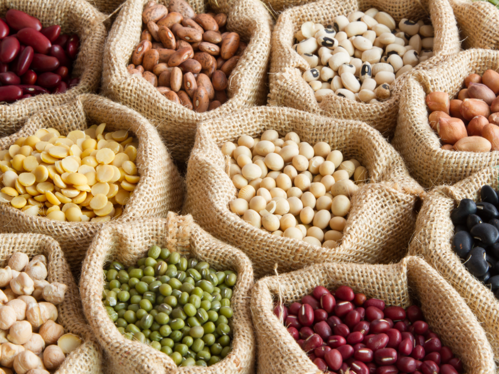 Beans and legumes for hair growth