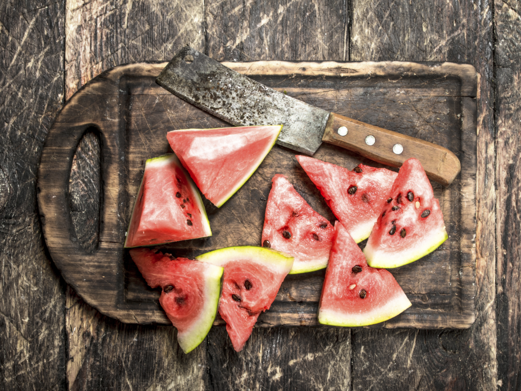 Watermelon is great for hair growth