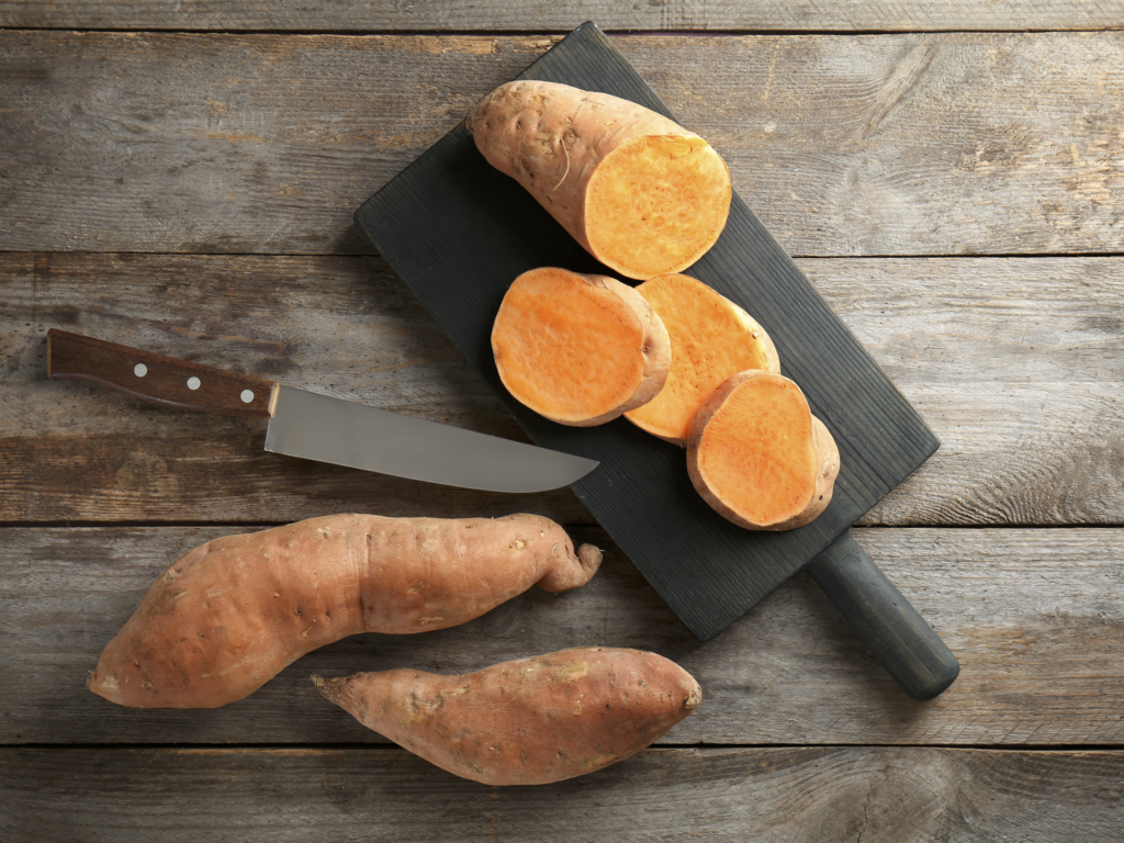 Sweet Potatoes for hair growth