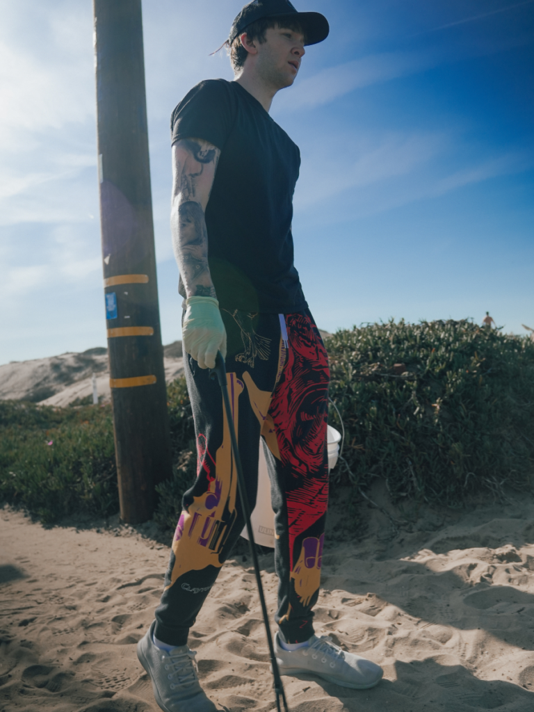 Volunteers at Playa del rey